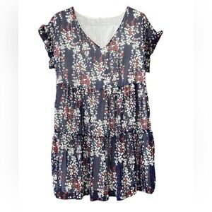 Lightweight Summer Dress Short Ruffle Sleeves